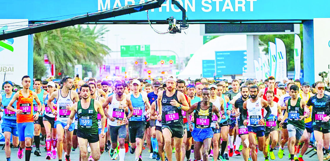 410000 مشارك في 26 عاماً من ماراثون دبي العالمي